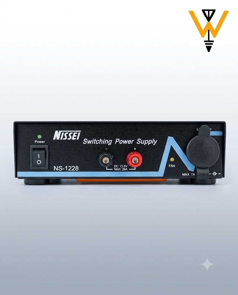 NISSEI NS-1228 SWITCHING DC PSU 13.VDC/28A : 110/220VAC (EU-PLUG)