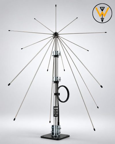 AOR DA-3000 Discone 30–2000MHz Base Antenna