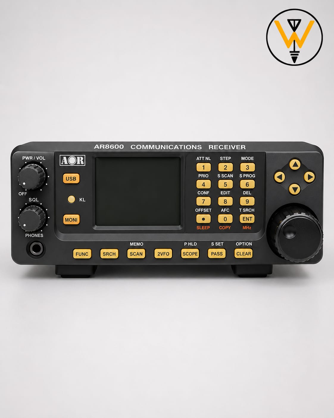 AOR AR-8600MK2 RX 100kHz–3GHz