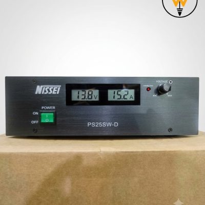 NISSEI PS-25SW-D PSU SWITCHING + CHARGER : 5-15VDC/25A + 3A CHARGER DI