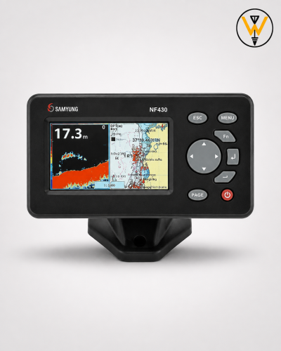 “SAMYUNG NF-430 GPS MAPPING+ SOUNDER : 4.3″” : GPS ANT+ TRANSDUCER (P7)”