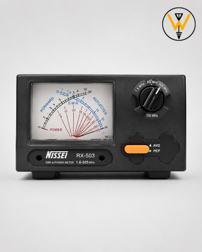 NISSEI RX-103 CROSS-NEEDLE SWR/POWER METER 1.6-60MHZ 10/100/1KW