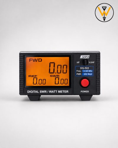 NISSEI DG-503 DIGITAL 3 LCD SWR/POWER METER 1.6-525MHZ 200W – UHF-F