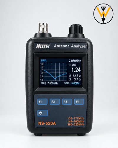NISSEI NS-520A VECTOR IMPEDANCE 133-520MHZ ANT ANALYZER : 1800MAH LIPO